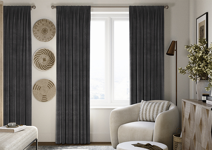 Sunningdale, Granite - Made to Measure Curtains - Image 3